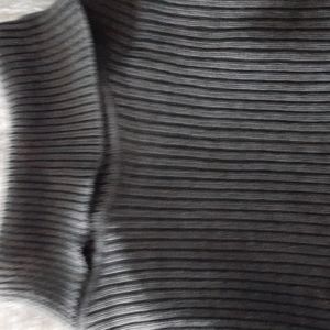 Beautiful smokey grey ribbed turtleneck